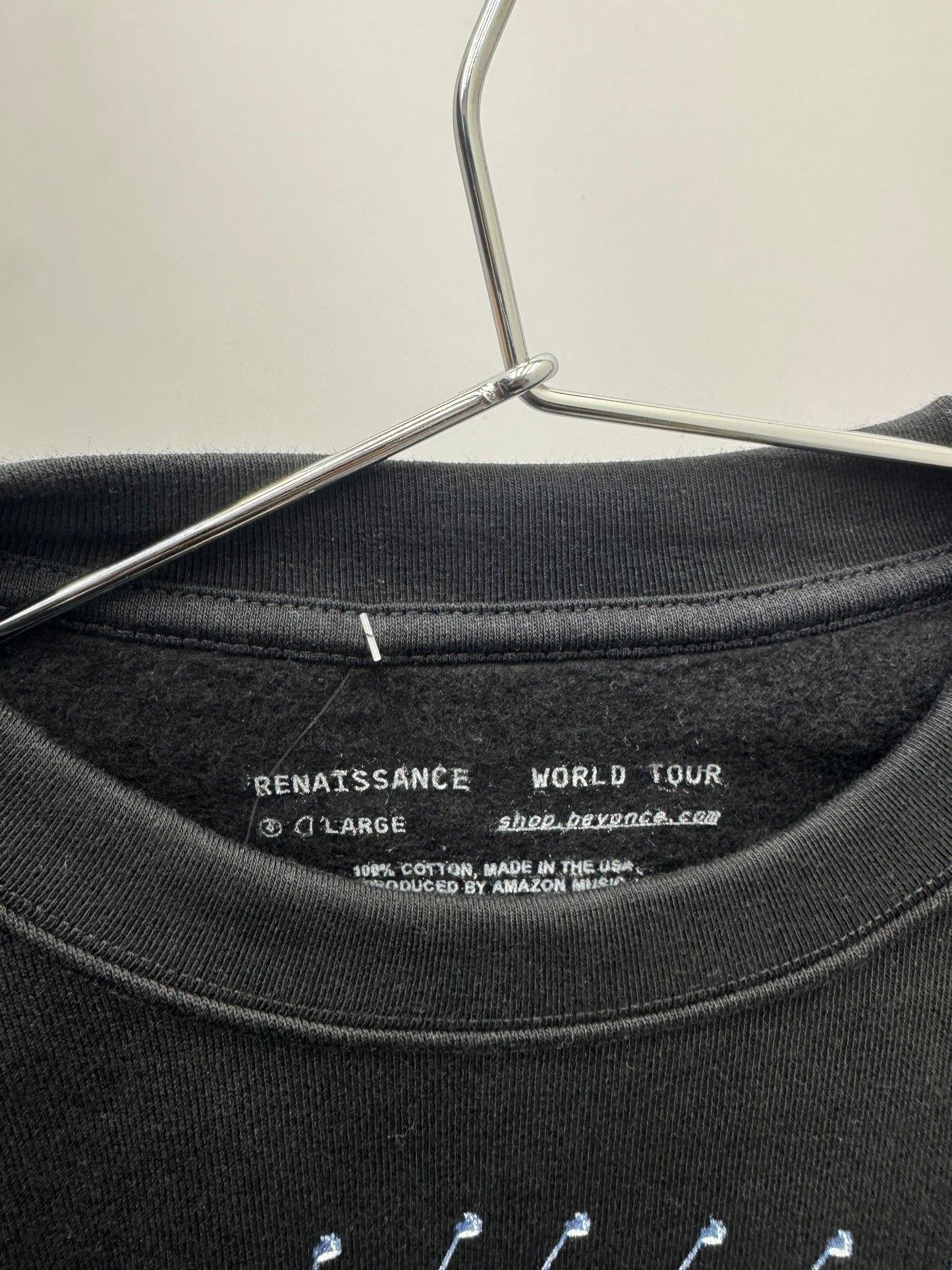 BEYONCE RENAISSANCE TOUR SWEATSHIRT